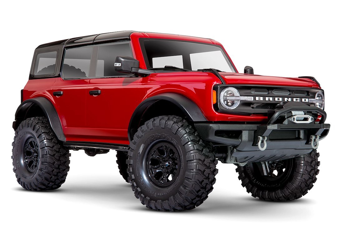Traxxas Remote Control Vehicle, TRX-4 ® Scale and Trail ™, Ready-To-Race, 4WD, 1/10TH Scale – 92076-4-RED