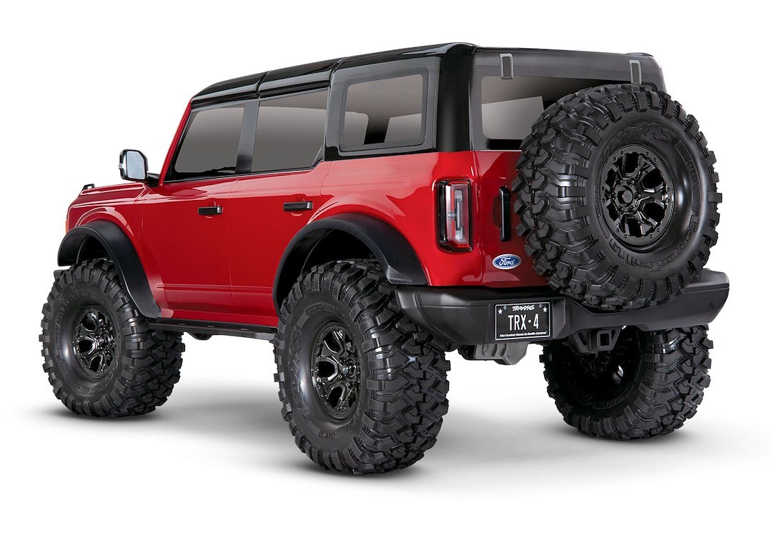 Traxxas Remote Control Vehicle, TRX-4 ® Scale and Trail ™, Ready-To-Race, 4WD, 1/10TH Scale – 92076-4-RED