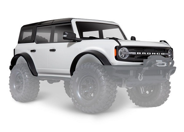 Traxxas Remote Control Vehicle Body Kit, For Traxxas Pro Scale® 2021 Ford® Bronco Remote Control Vehicles, Oxford White – 9211L