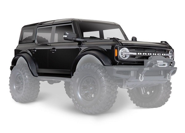 Traxxas Remote Control Vehicle Body Kit, For Traxxas Pro Scale® 2021 Ford® Bronco Remote Control Vehicles, Shadow Black – 9211T