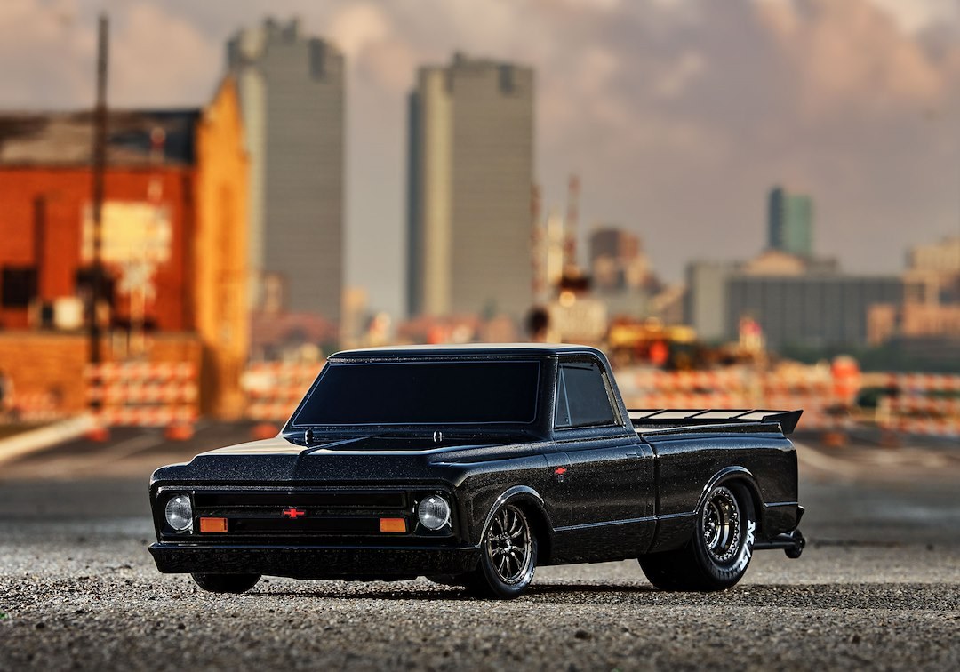 Traxxas Remote Control Vehicle, Drag Slash ™, Ready-To-Race, 2WD, 1/10TH Scale – 94076-4-BLK