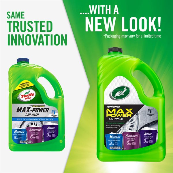 Turtlewax Car Wash, Max-Power, Liquid, 100 Ounce Jug – 50597