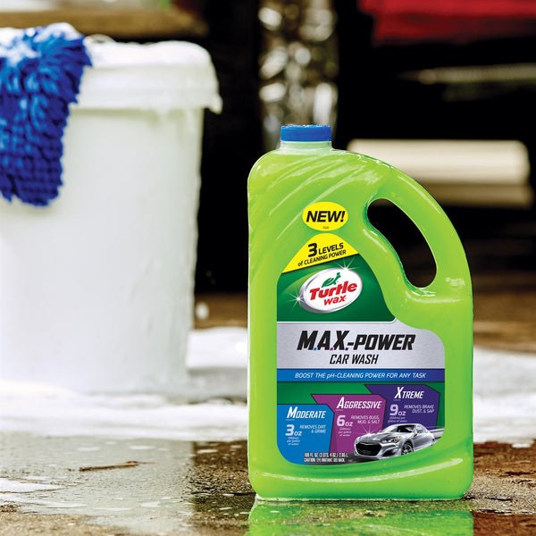 Turtlewax Car Wash, Max-Power, Liquid, 100 Ounce Jug – 50597