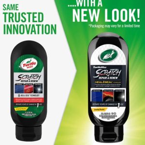 Turtlewax Scratch Remover, Viscous Liquid, 7 Ounce Bottle, Use to Remove Scratches/ Swirls/ Paint Transfer/ Water Spots – 50935