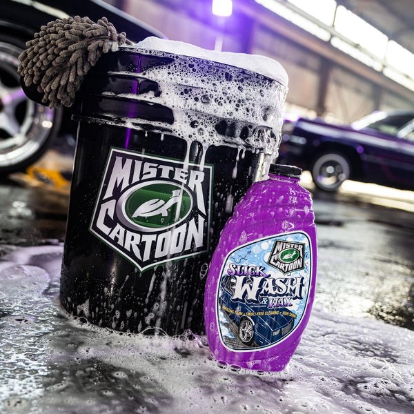 Turtlewax Car Wash, Mister Cartoon, Liquid, 48 Ounce Spray Bottle, Removes Tough Soils/ Stains and Road Grime, With Wax – 54253