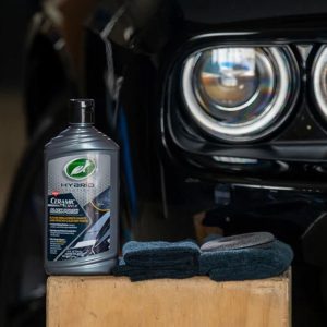 Turtlewax Car Wax, Hybrid Solutions, Liquid Carnauba, 14 Ounce Bottle, Single – MM13R