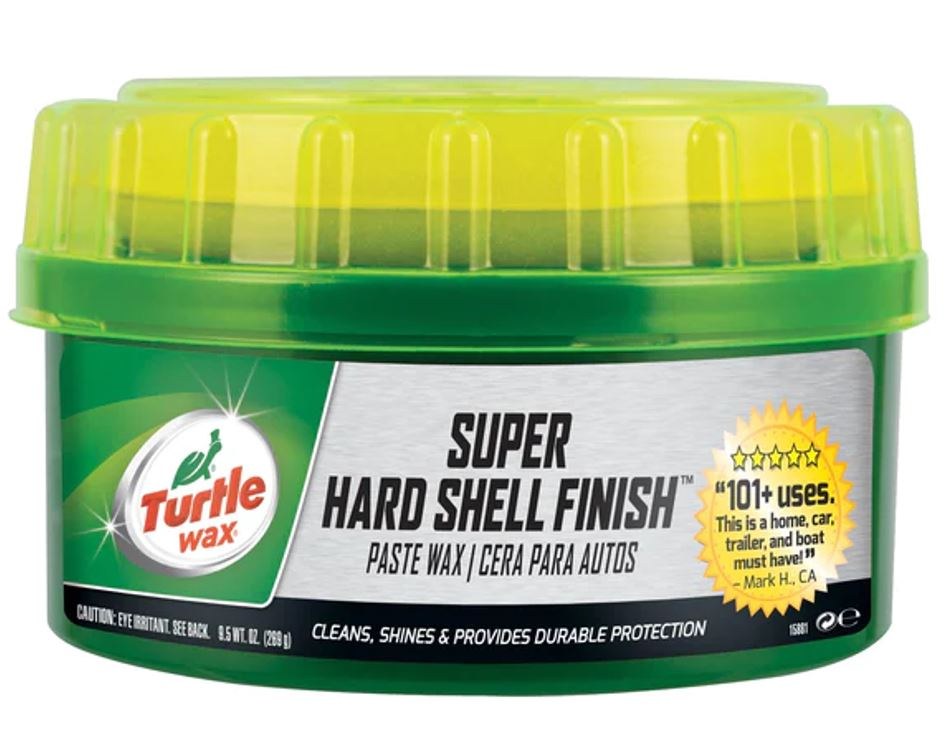 Turtlewax Car Wax, Super Hard Shell ®, Paste, 14 Ounce Can, Without Applicator, Single – T222R