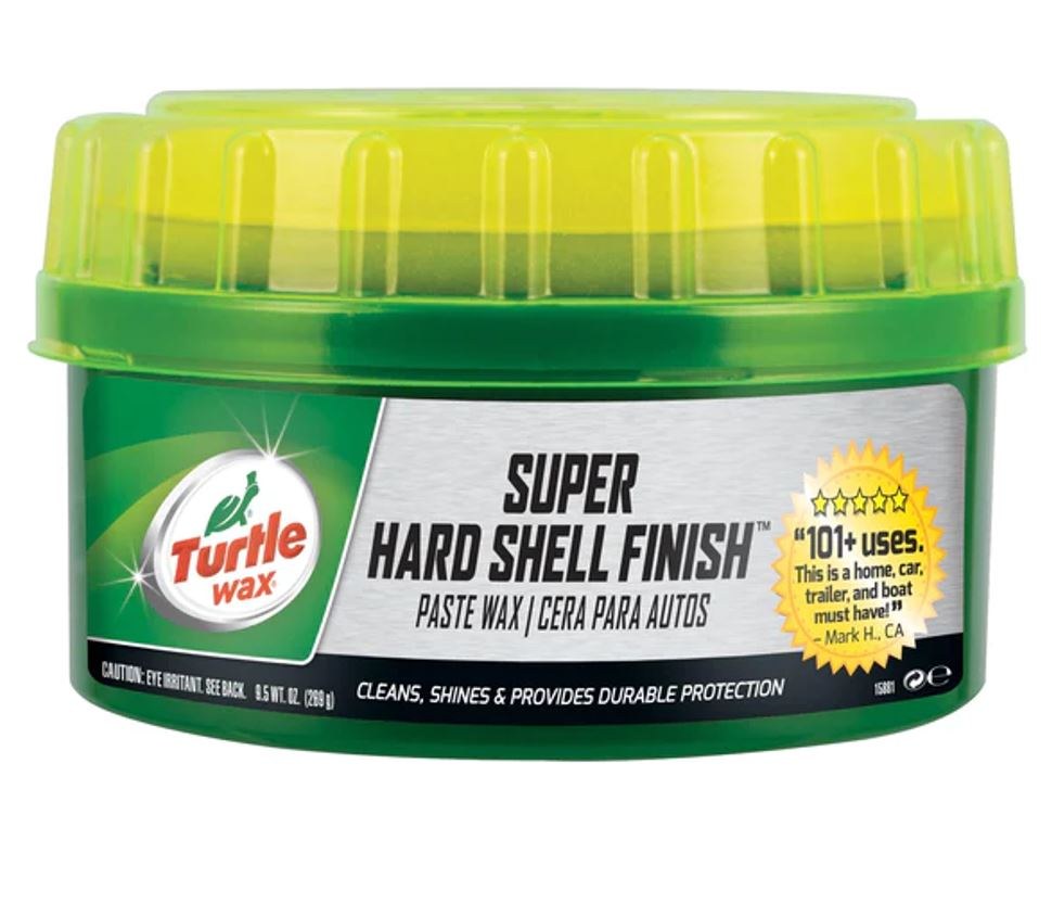 Turtlewax Car Wax, Super Hard Shell ®, Paste, 9.5 Ounce Can, Without Applicator, Single – T223R