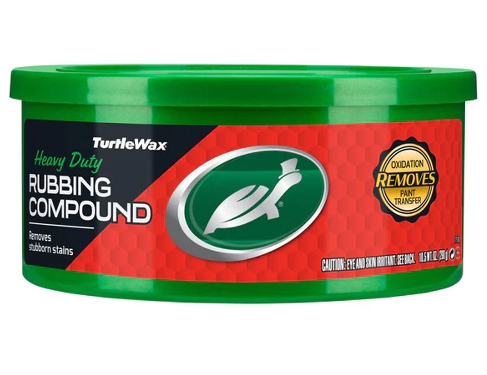 Turtlewax Rubbing Compound, Renew Rx ™, Cleans Dull Badly Weathered Finishes, Paste, White, 10.5 Ounce Can, Single – T230A