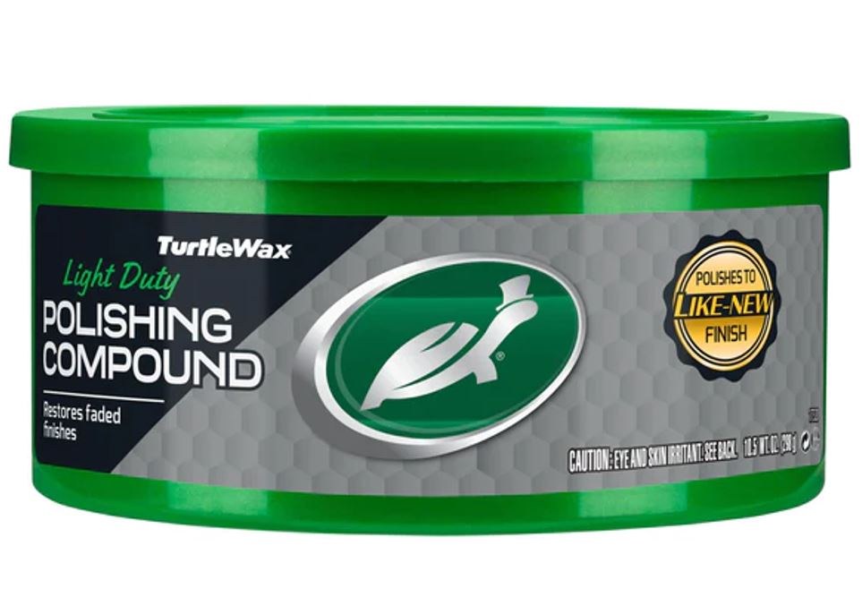 Turtlewax Polishing Compound, Renew Rx ™, Removes Oxidized Pigment Heavy Road Film Dirt and Stains, Paste, White, 10.5 Ounce Can, Single – T241A