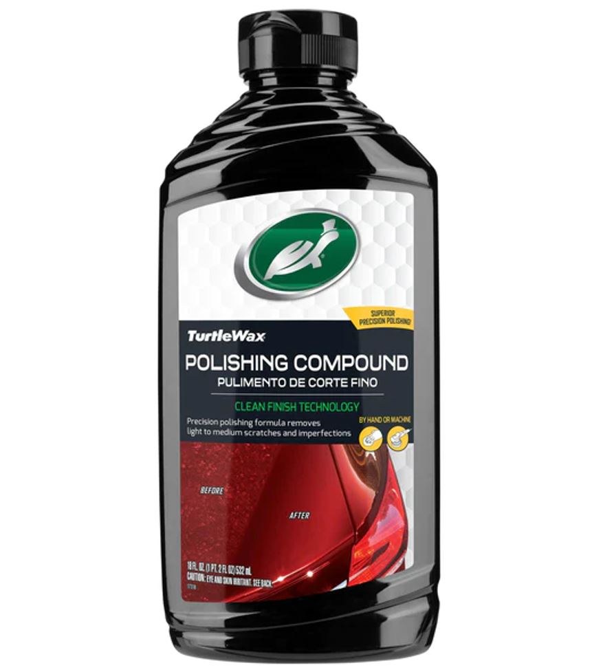 Turtlewax Polishing Compound, Renew Rx ™, Removes Marks Minor Scratches and Light Oxidation, Liquid, White, 18 Ounce Bottle, Single – T417