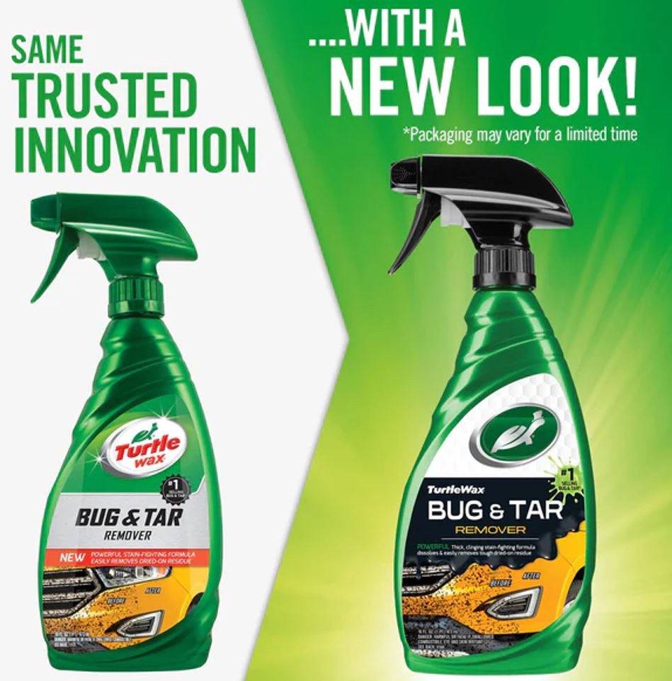 Turtlewax Bug and Tar Remover, Renew Rx ™, Removes Bugs Tar Tree Sap, Liquid, 16 Ounce Spray Bottle, Single – T520A