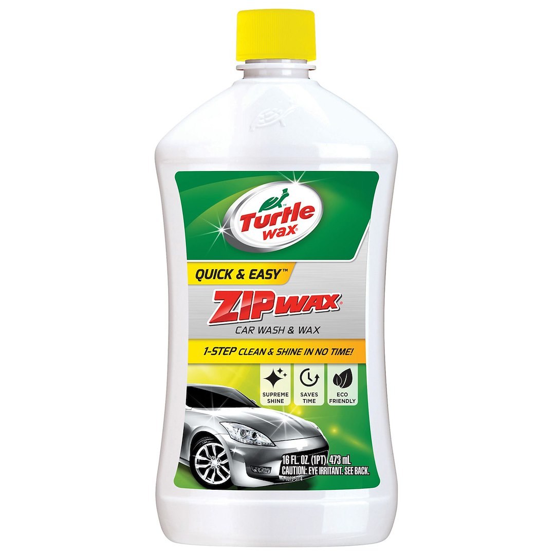 Turtlewax Car Wash, Quick & Easy ™ Zip Wax ®, Liquid, With Wax, 16 Ounce, Single – T75A