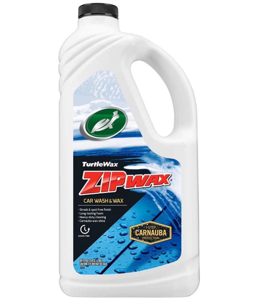 Turtlewax Car Wax, Zip Wax ®, Liquid Carnauba, 64 Ounce Jug, Without Applicator, Single – T79