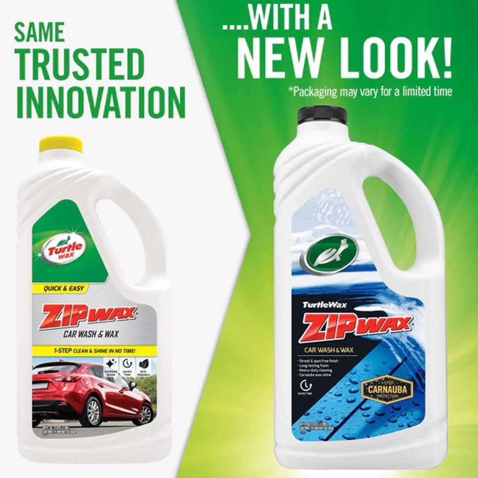 Turtlewax Car Wax, Zip Wax ®, Liquid Carnauba, 64 Ounce Jug, Without Applicator, Single – T79