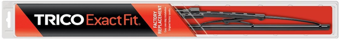 Trico Windshield Wiper Blade, Exactfit®, 17 Inch, Black, Conventional Type – 17-1