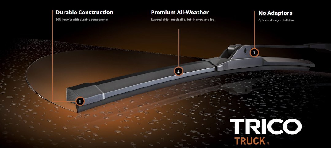Trico Windshield Wiper Blade, Truck®, 26 Inch Length, All Weather – 58-260