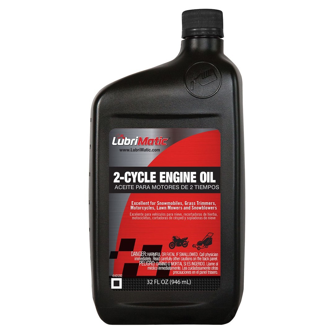 Truflate Oil, Lubrimatic ®, Used for 2-Stroke Engines, 1 Quart Bottle, Single, Blue – 11527