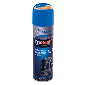 Truflate Tire Sealant, Truseal ®, Use to Seal Punctures and Inflate Tires, Seals 1/4 Inch Size Hole, 16 Ounce Aerosol Can – 12-073