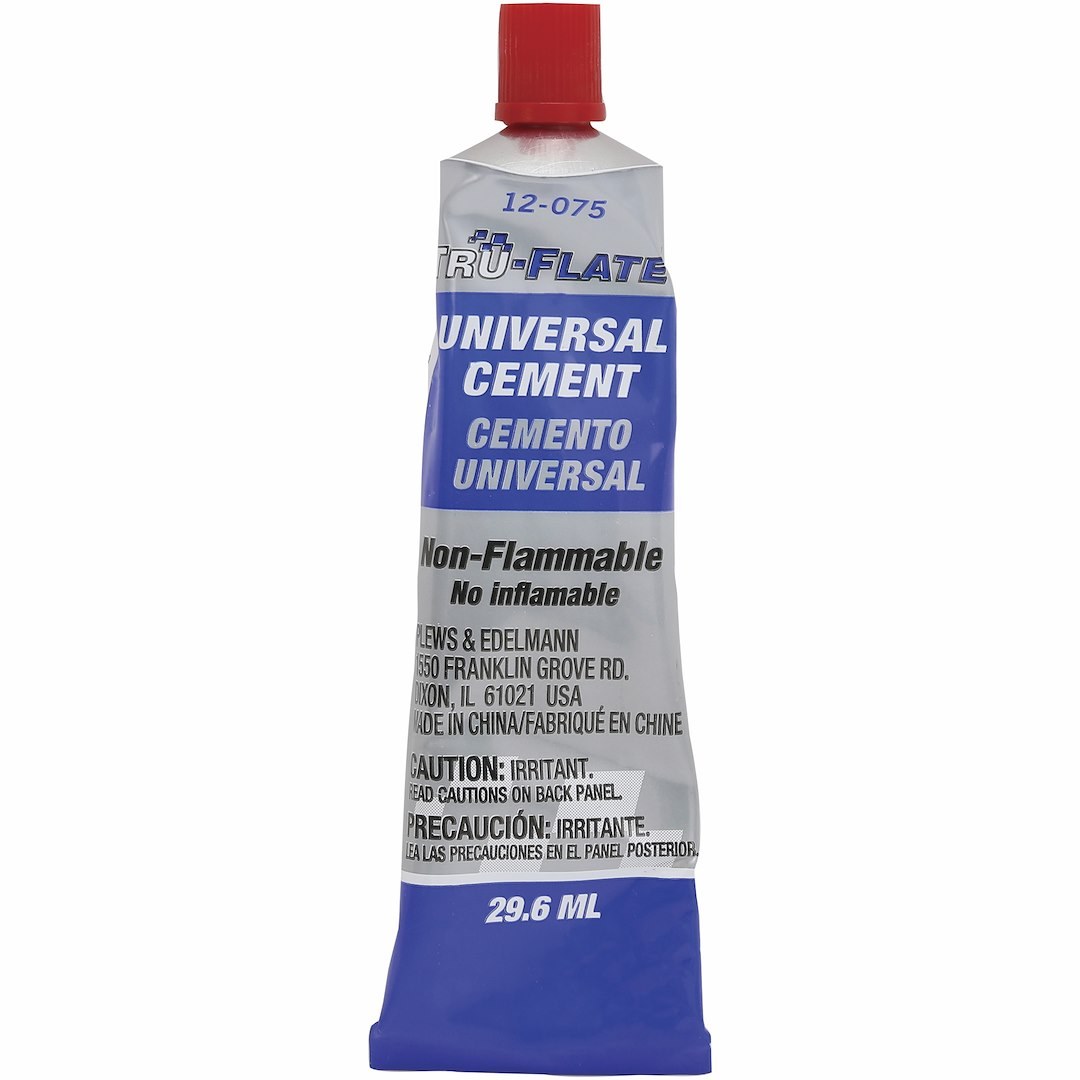 Truflate Rubber Cement, Camel ®, For All Rubber Repairs, Universal, Non-Flammable, Without Applicator, 1 Ounce Tube, Single, Carded Packaging – 12-075