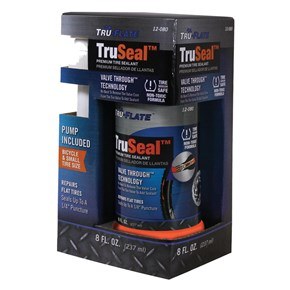 Truflate Tire Sealant, Truseal ®, Use to Seal Punctures for Bicycle and Small Tire Repair, Seals 1/4 Inch Size Hole, 8 Ounce Bottle – 12-080