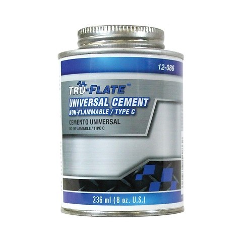 Truflate Rubber Cement, Camel ®, For All Rubber Repairs, Universal, Non-Flammable, Without Applicator, 8 Ounce Can, Single – TRFL12-086