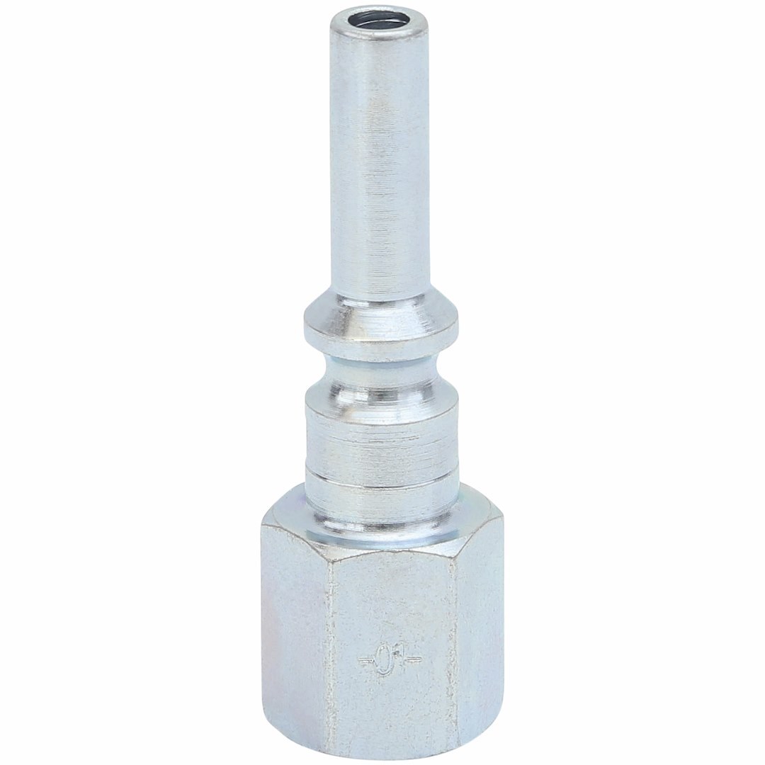 Truflate Hose End Quick Disconnect Coupling, Plug End, 1/4 Inch Female NPT X 1/4 Inch Body Size, Lincoln Design – 12-435