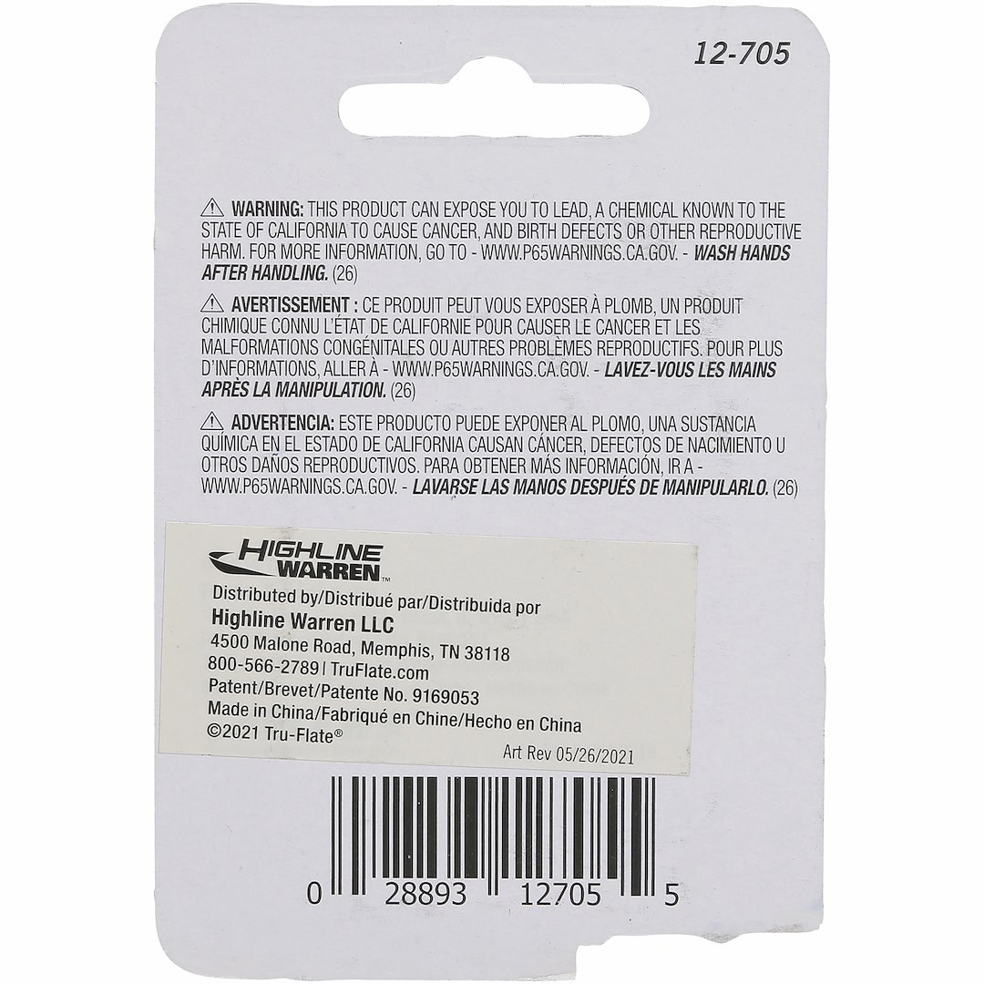 Truflate Hose End Quick Disconnect Coupling, Plug End, 1/2 Inch Male NPT X 1/2 Inch Body Size, Tru-Flate Design – 12-705