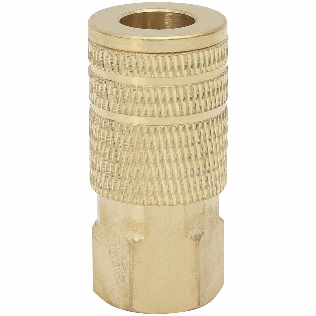 Truflate Hose End Quick Disconnect Coupling, Coupler End, 1/4 Inch Female NPT X 1/4 Inch Body Size – 13-235