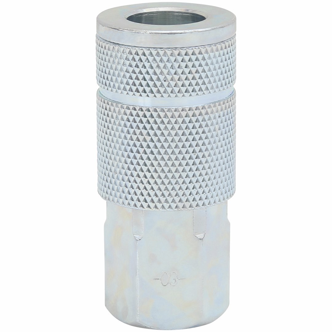 Truflate Hose End Quick Disconnect Coupling, Coupler End, 3/8 Inch Female NPT X 3/8 Inch Body Size – 13-613