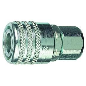 Truflate Hose End Quick Disconnect Coupling, Coupler End, 1/4 Inch Female NPT X 1/4 Inch Body Size – 13-755
