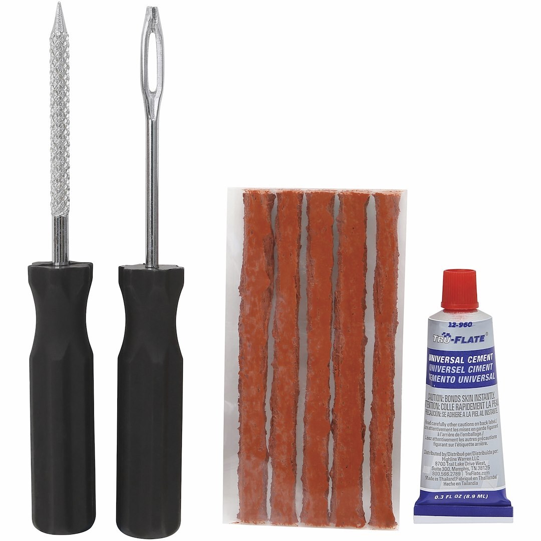 Truflate Tire Repair Kit, Camel ®, For All Bias Ply and Non-Speed Rated Radial Tires – 15-163