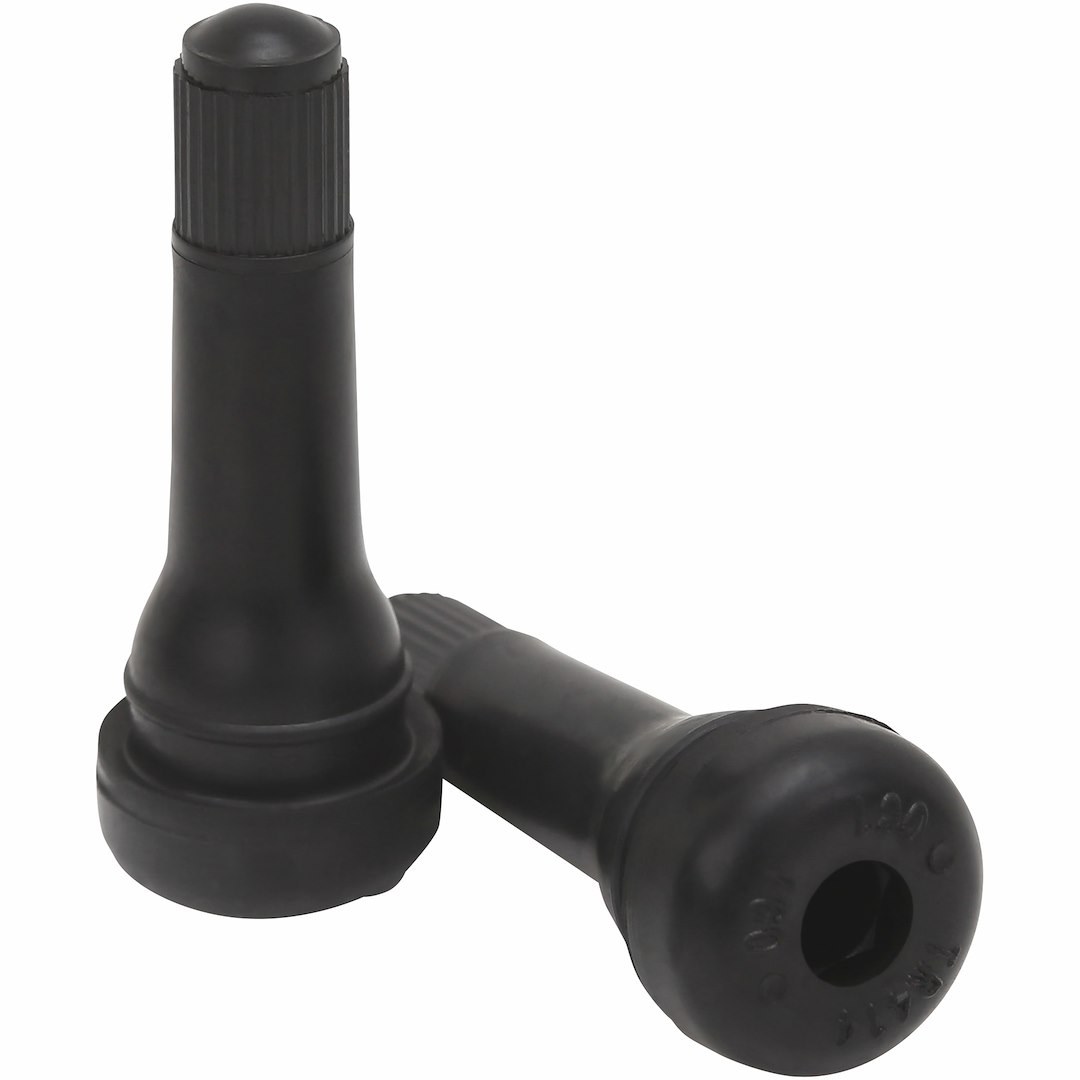 Truflate Valve Stem, Snap-IN Valve, For 0.453 Inch Diameter Rim Holes, TR414, Fits Smaller Wheel Size Hand Trucks/ Wheelbarrows/ Golf Carts – 30-414-2