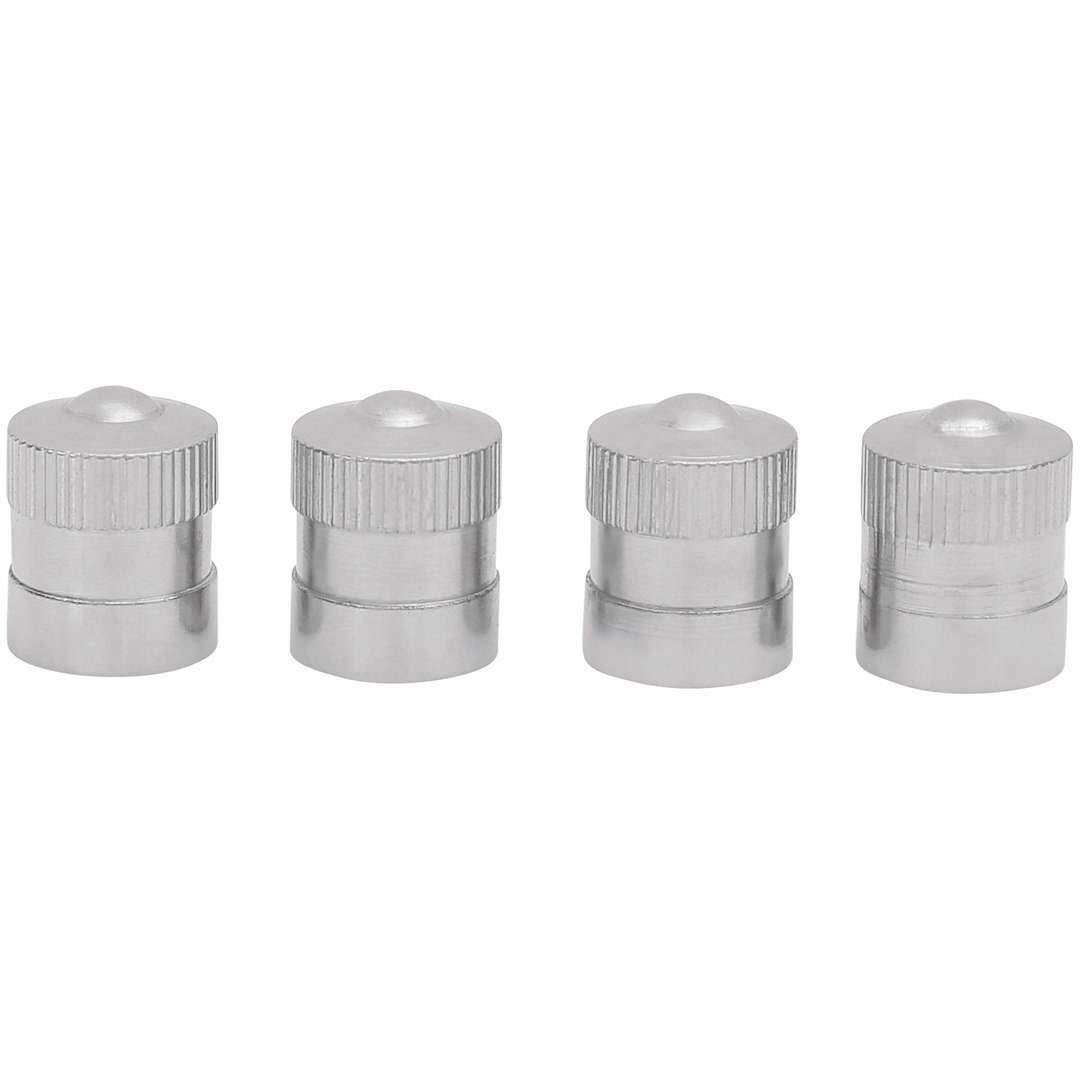 Truflate Valve Stem Cap, Dome Shape, VC3, Pack of 4, Carded Packaging – 38-772-4