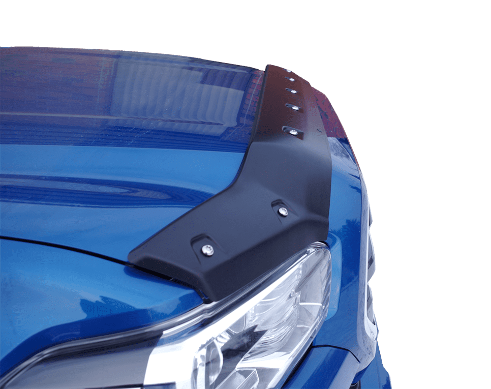 Focus Auto Bug Shield, Form-Fit ®, Textured, Satin Black, Acrylic Coated ABS Plastic – TG20E16