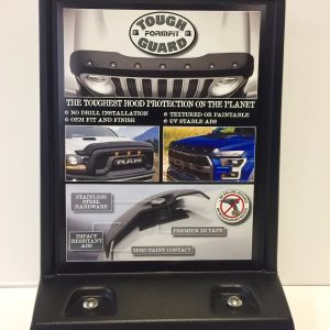 Focus Auto Point of Purchase Display, Tough Form Fit, Bug Shield Display, Countertop with Photos of Product – TGPOP18