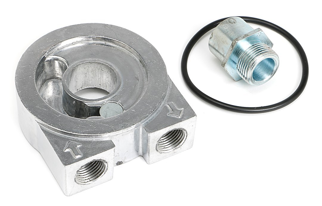 Trans-Dapt Performance Oil Cooler Adapter, Sandwich Adapter, 1-5/8 Inch Thick, 22 Millimeter X 1.5 Thread Size – 1327