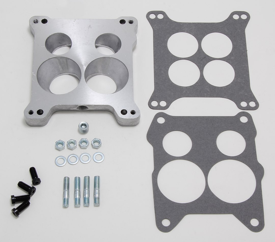 Trans-Dapt Performance Carburetor Adapter, Adapts Holley 4 Barrel to Quadrajet Manifold, 7/8 Inch Thick – 2034