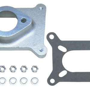 Trans-Dapt Performance Carburetor Adapter, Adapts Holley 2 Barrel to Ford Straight 6 Manifold, 1-3/4 Inch Thick – 2044