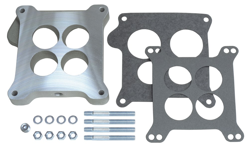 Trans-Dapt Performance Carburetor Adapter, Adapts Holley 4 Barrel to Ford Manifold, 15/16 Inch Thick – 2199