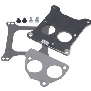 Trans-Dapt Performance Carburetor Adapter, Adapts Small Block Chevy Tbi on to Holley 4 Barrel Manifold/ Front Mount, 1/4 Inch Thick – 2202