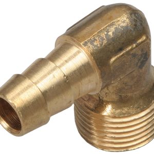 Trans-Dapt Performance Adapter Fitting, 3/8 Inch Inside Diameter Hose, 3/8 Inch Outlet, 90 Degree, Brass, Single – 2271