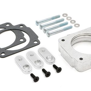 Trans-Dapt Performance Throttle Body Spacer, Torque-Curve, 1 Inch Thick, Natural, Aluminum, Single Center – 2517