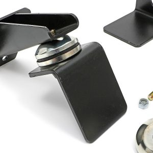 Trans-Dapt Performance Motor Mount, For Use with GM V8 or 4.3L V6, Black, Steel – 4100