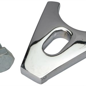 Trans-Dapt Performance Distributor Clamp, Chevy V8, Chrome, Steel – 4116