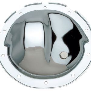 Trans-Dapt Performance Differential Cover, GM 1/2 Ton, 10 Bolt, Without Girdle, Without Fill Plug, With Drain Plug, Chrome Plated, Steel – 4135