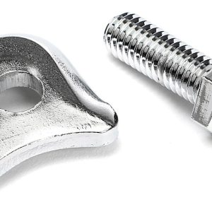 Trans-Dapt Performance Distributor Clamp, Ford/ Except Fe, Chrome, Steel – 4455