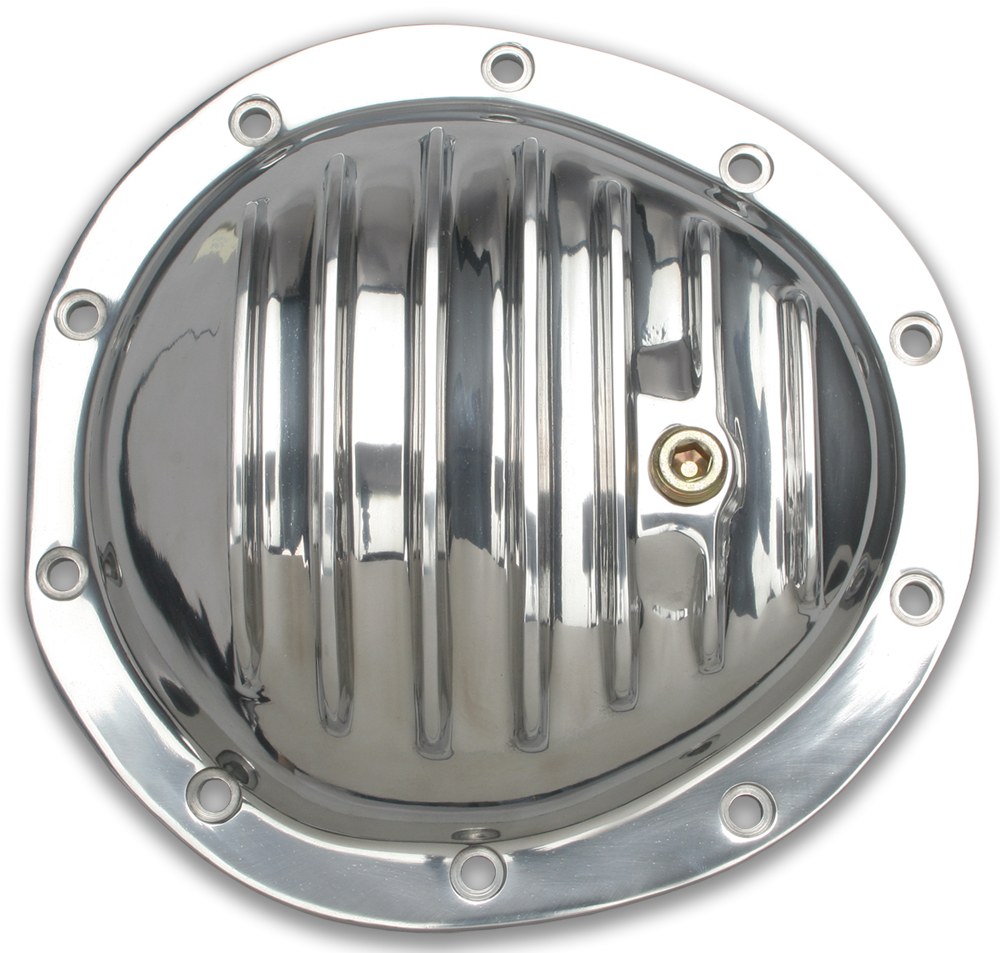 Trans-Dapt Performance Differential Cover, GM, 10-Bolt, With Girdle, Polished, Aluminum – 4825