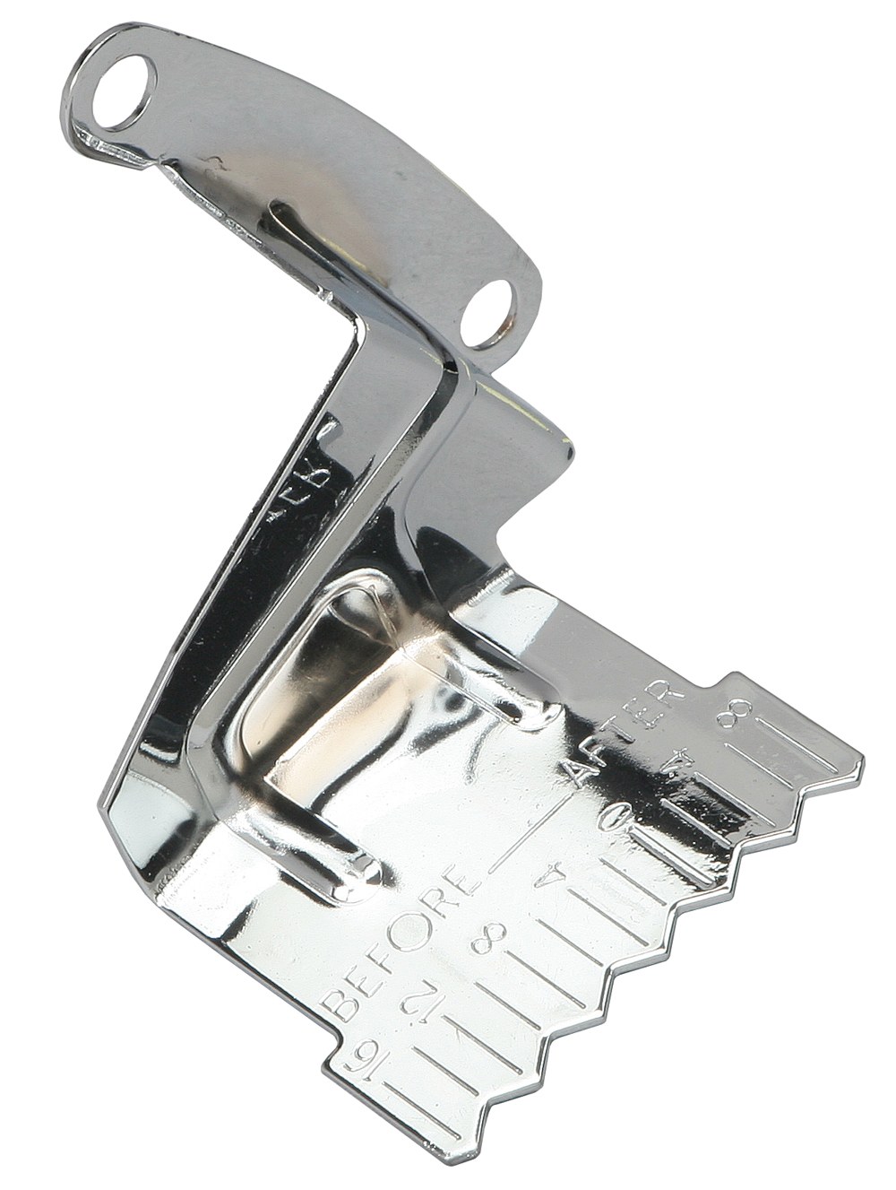 Trans-Dapt Performance Timing Tab, For Use with Small Block Chevy Engines, 6 to 8 Inch Balancer Diameter, Chrome – 4960