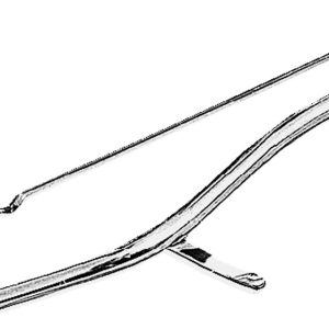 Trans-Dapt Performance Auto Trans Dipstick, TH400, 24 Inch Chrome – 4995